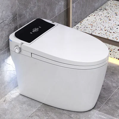 Selbstreinigender Sensor, intelligente Toilette, automatische Spülung, Fernbedienung, beheizt, intelligente Inodoros-Toilette mit warmem Sitz