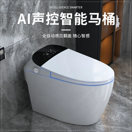 2023 Egns Automatisches europäisches Sensorbadezimmer Intelligente beheizte intelligente Toilette Sprachsteuerung Intelligente Toilettenschüssel